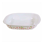 Corelle 2.83L Oblong Dish Sakura with plastic cover - bakeware bake house kitchenware bakers supplies baking