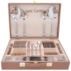 Elegant Cutlery Set 52Pcs -Silver Side Lines