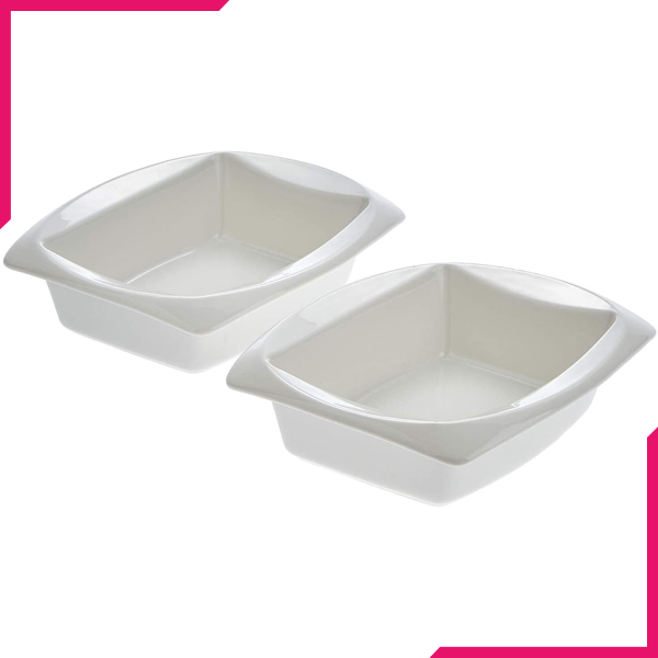 Symphony Rectangle Baker Set 2Pcs - bakeware bake house kitchenware bakers supplies baking
