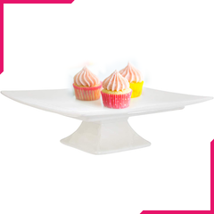 Symphony Square Cake Plate - bakeware bake house kitchenware bakers supplies baking