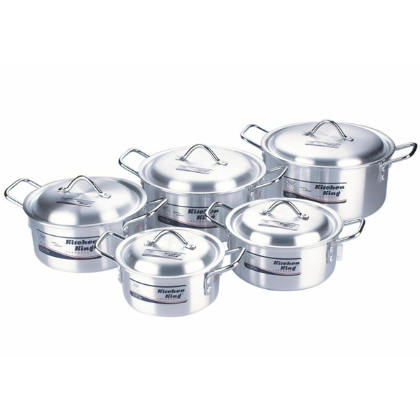 Kitchen King Pot Set 10Pcs - bakeware bake house kitchenware bakers supplies baking