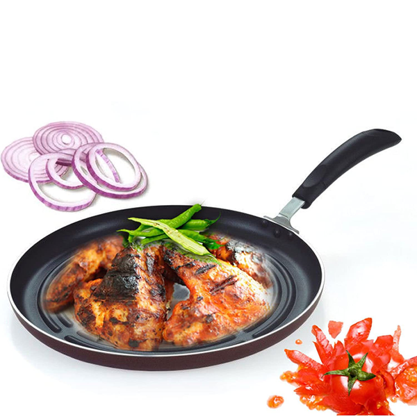 Kitchen King 30cm Non-Stick Grill Pan - bakeware bake house kitchenware bakers supplies baking