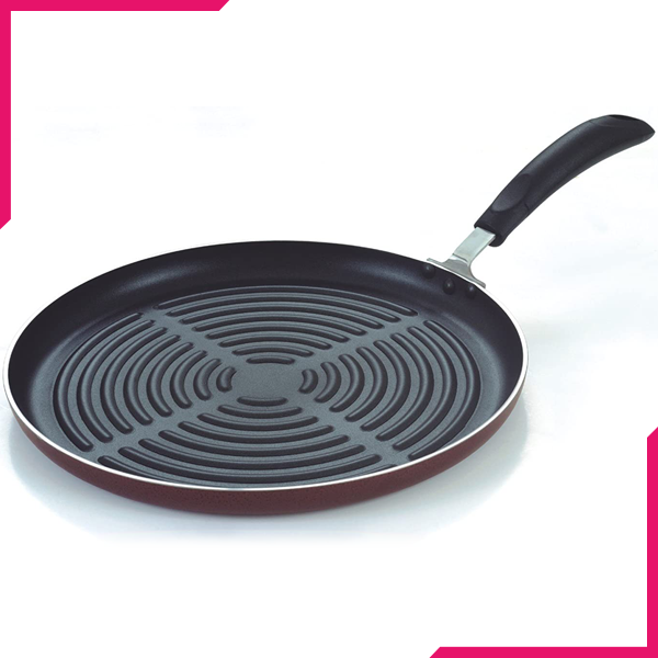 Kitchen King 30cm Non-Stick Grill Pan - bakeware bake house kitchenware bakers supplies baking