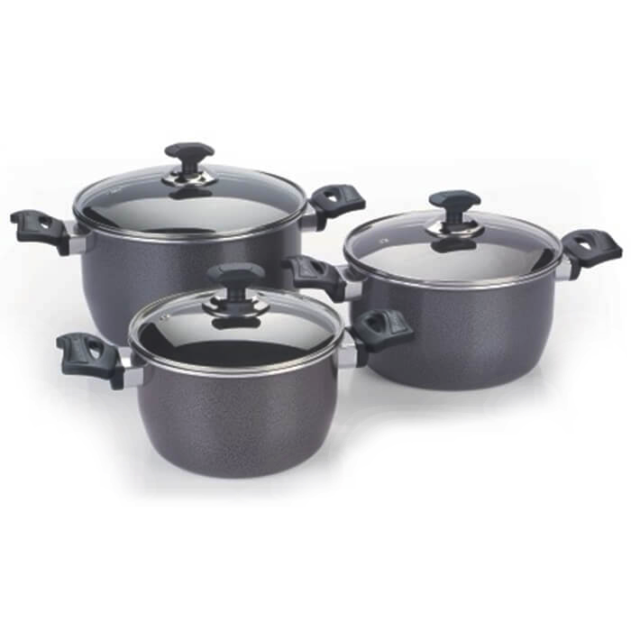 Kitchen King Non-Stick Quantum Set 6Pcs - bakeware bake house kitchenware bakers supplies baking