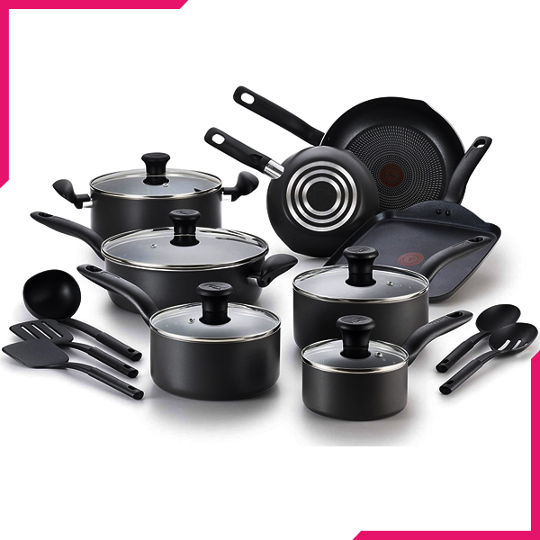 Kitchen King Ultimate Cook Set 25Pcs Black - bakeware bake house kitchenware bakers supplies baking