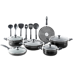 Kitchen King Karfto Plus Cook Set 17Pcs Gray - bakeware bake house kitchenware bakers supplies baking