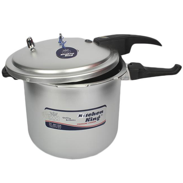 Kitchen King Feast Wok Pressure Cooker 11Ltr - bakeware bake house kitchenware bakers supplies baking