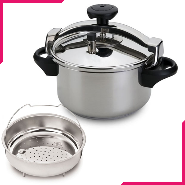 Kitchen King Twisto Pressure Cooker 7Ltr - bakeware bake house kitchenware bakers supplies baking