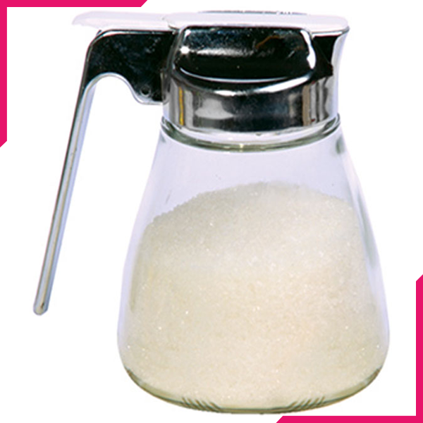Limon Yas Sugar Dispenser With Chrome Plating lid - bakeware bake house kitchenware bakers supplies baking