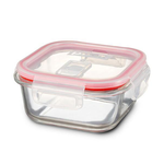 Pyrex Easy Vent Square Glass Food Storage Container - bakeware bake house kitchenware bakers supplies baking