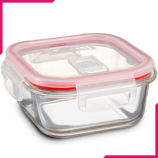 Pyrex Easy Vent Square Glass Food Storage Container - bakeware bake house kitchenware bakers supplies baking