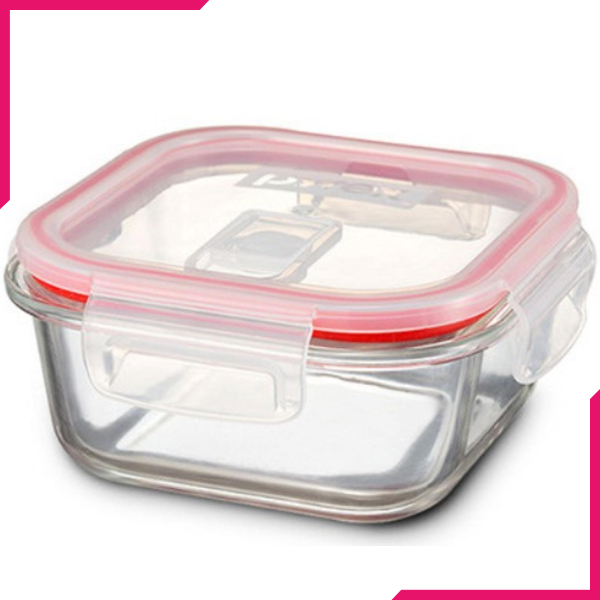 Pyrex Easy Vent Square Glass Food Storage Container - bakeware bake house kitchenware bakers supplies baking