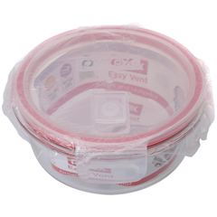 Pyrex Easy Vent Round Glass Food Storage Container - bakeware bake house kitchenware bakers supplies baking