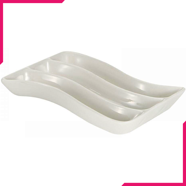 Symphony 3 Division Plate - bakeware bake house kitchenware bakers supplies baking