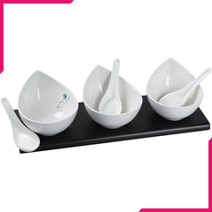 Symphony Minuit Snack Set 7Pcs 14cm - bakeware bake house kitchenware bakers supplies baking