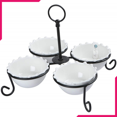 Symphony Pearl Serving Bowl Set - bakeware bake house kitchenware bakers supplies baking