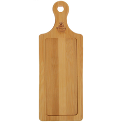 Wilmax Natural Bamboo Tray 11.75" X 4.5" - bakeware bake house kitchenware bakers supplies baking