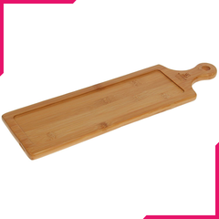 Wilmax Natural Bamboo Tray 15.5" X 4.5" - bakeware bake house kitchenware bakers supplies baking