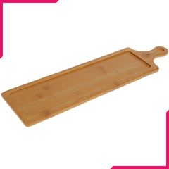 Wilmax Natural Bamboo Tray 18" X 4.75" - bakeware bake house kitchenware bakers supplies baking