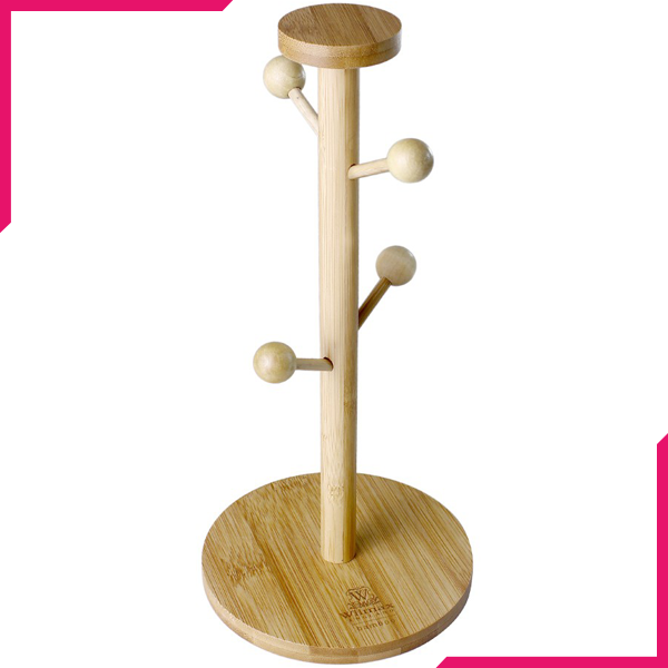 Wilmax Natural Bamboo Stand 11.5" X 5.5" - bakeware bake house kitchenware bakers supplies baking