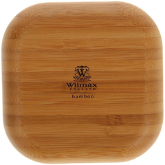 Wilmax Natural Bamboo Plate 4"x 4" - bakeware bake house kitchenware bakers supplies baking
