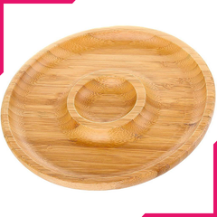 Wilmax 2 Section Platter 12" - bakeware bake house kitchenware bakers supplies baking