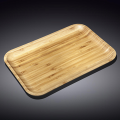 Wilmax Natural Bamboo Dish 11" X 7" - bakeware bake house kitchenware bakers supplies baking