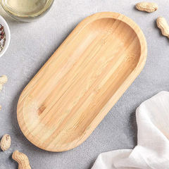 Wilmax Natural Bamboo Dish 12" X 6" - bakeware bake house kitchenware bakers supplies baking