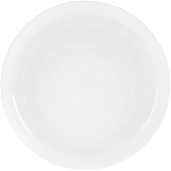 Wilmax Fine Porcelain Rolled Rim Bread Plate 6" - bakeware bake house kitchenware bakers supplies baking