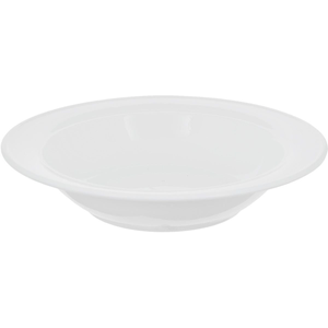 Wilmax Fine Porcelain Soup Plate 8" - bakeware bake house kitchenware bakers supplies baking