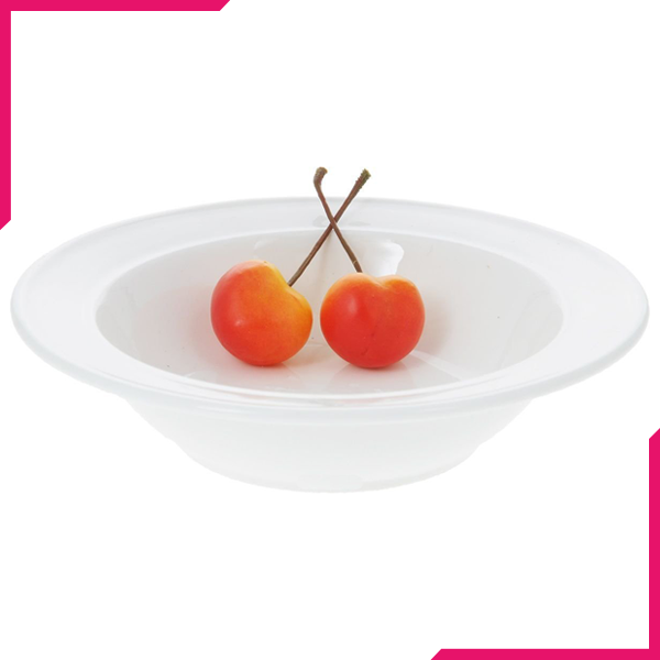 Wilmax Fine Porcelain Salad Plate 6" - bakeware bake house kitchenware bakers supplies baking