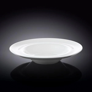 Wilmax Fine Porcelain Deep Plate 9" - bakeware bake house kitchenware bakers supplies baking