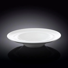 Wilmax Fine Porcelain Deep Plate 9" - bakeware bake house kitchenware bakers supplies baking