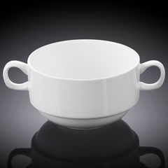 Wilmax Fine Porcelain Soup Cup 300ml - bakeware bake house kitchenware bakers supplies baking