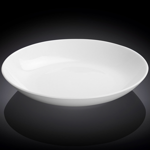 Wilmax Fine Porcelain Round Deep Plate 9" - bakeware bake house kitchenware bakers supplies baking