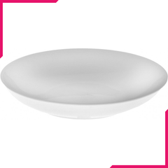 Wilmax Fine Porcelain Round Deep Plate 9" - bakeware bake house kitchenware bakers supplies baking