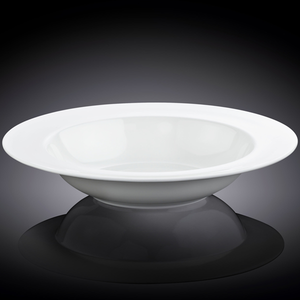 Wilmax Fine Porcelain Deep Plate 8" - bakeware bake house kitchenware bakers supplies baking