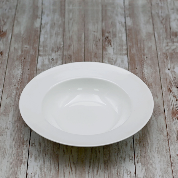 Wilmax Fine Porcelain Deep Plate 10" - bakeware bake house kitchenware bakers supplies baking