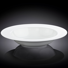 Wilmax Fine Porcelain Deep Plate 10" - bakeware bake house kitchenware bakers supplies baking