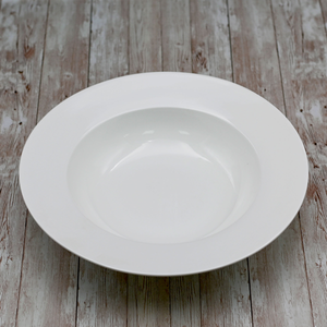 Wilmax Fine Porcelain Deep Plate 12" - bakeware bake house kitchenware bakers supplies baking