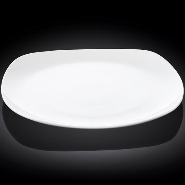 Wilmax Fine Porcelain Dinner Plate 10.5" X 10.5" - bakeware bake house kitchenware bakers supplies baking