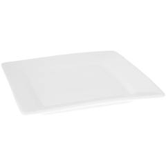 Wilmax Fine Porcelain Square Platter 11.5" X 11.5" - bakeware bake house kitchenware bakers supplies baking