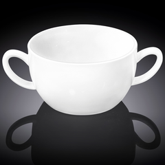 Wilmax Fine Porcelain Soup Cup 440ml - bakeware bake house kitchenware bakers supplies baking