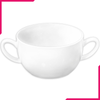 Wilmax Fine Porcelain Soup Cup 440ml - bakeware bake house kitchenware bakers supplies baking