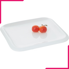 Wilmax Fine Porcelain Dessert Plate 8" X 8" - bakeware bake house kitchenware bakers supplies baking