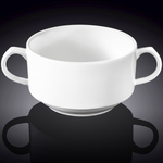 Wilmax Fine Porcelain Soup Cup 350ml - bakeware bake house kitchenware bakers supplies baking