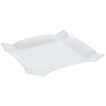 Wilmax Fine Porcelain Square Platter 11.5" X 11.5" - bakeware bake house kitchenware bakers supplies baking