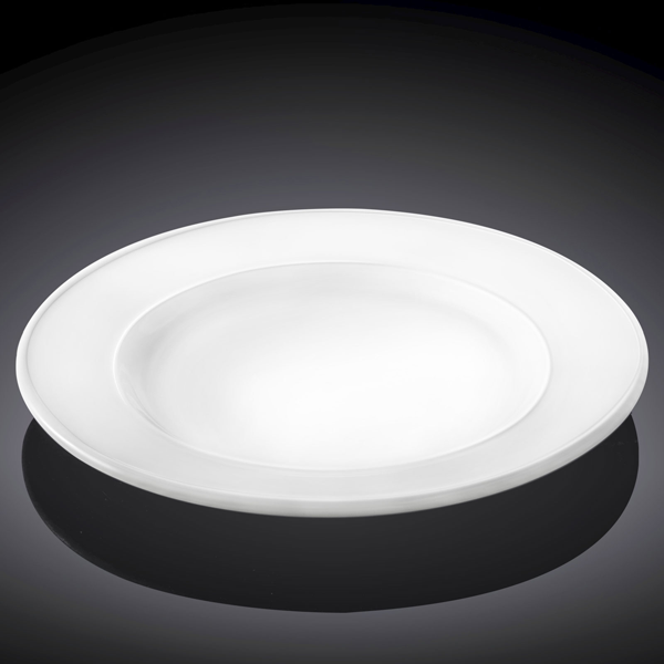 Wilmax Fine Porcelain Bread Plate 6" - bakeware bake house kitchenware bakers supplies baking