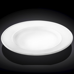 Wilmax Fine Porcelain Round Platter 12" - bakeware bake house kitchenware bakers supplies baking