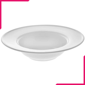 Wilmax Fine Porcelain Deep Plate 6" - bakeware bake house kitchenware bakers supplies baking